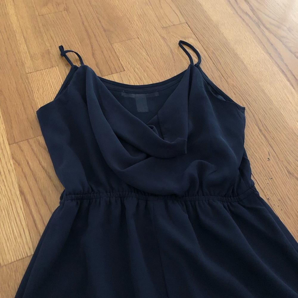 Navy cocktail dress